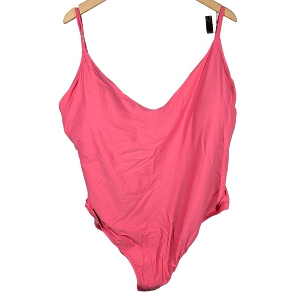 J. Crew Scoopneck one-piece Swimsuit Plus‎ Size Full Coverage 24 NWT - Picture 1 of 8